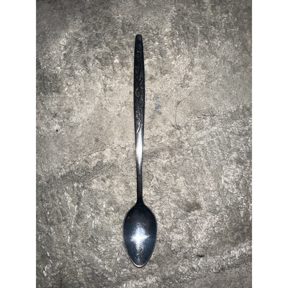 Nasco Korea Stainless Steel "Hatti" N5 Teaspoon – Vine Leaf Pattern